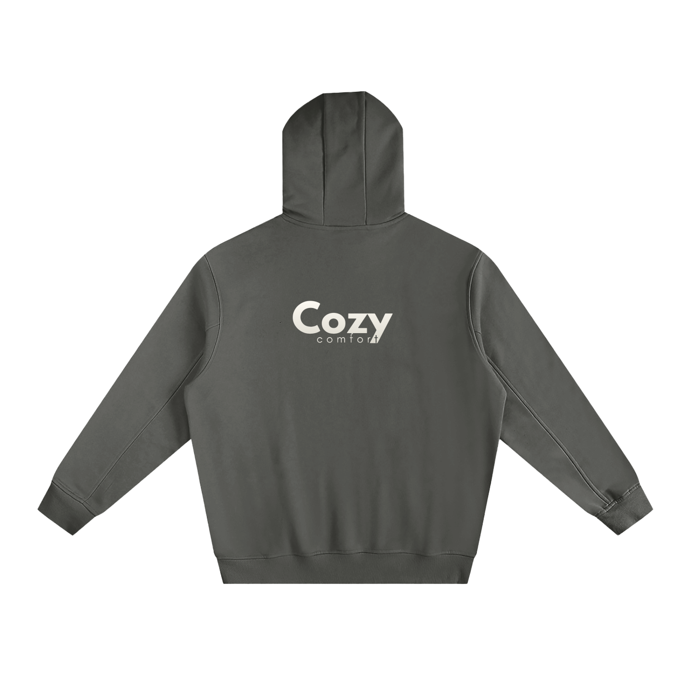 Fleeced High Neck Hoodie