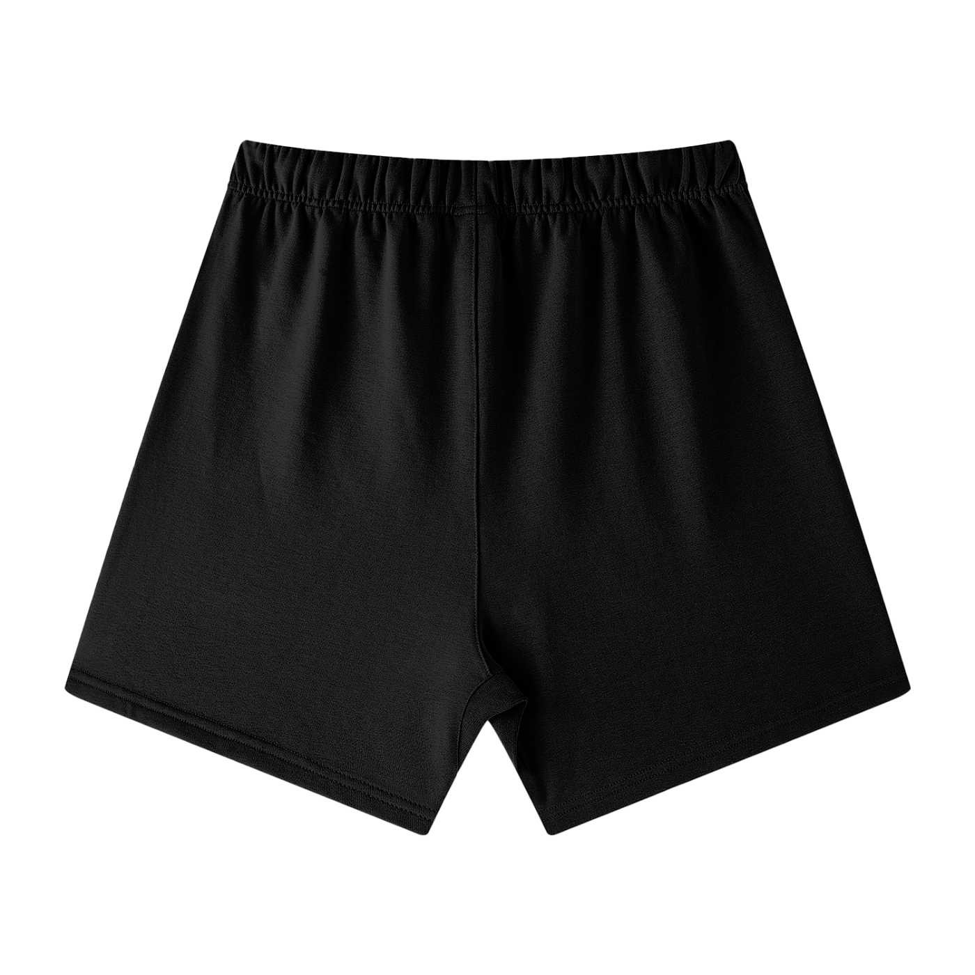 Black Cotton Shorts