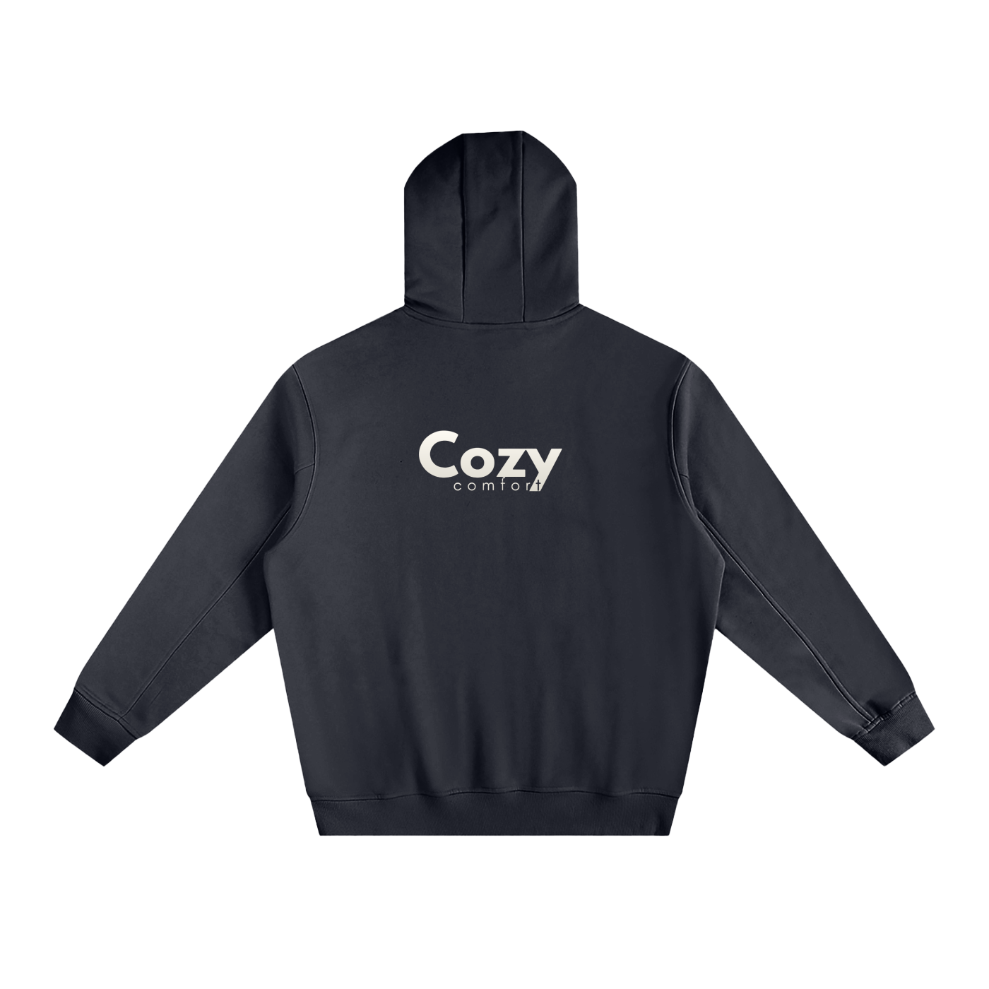 Fleeced High Neck Hoodie