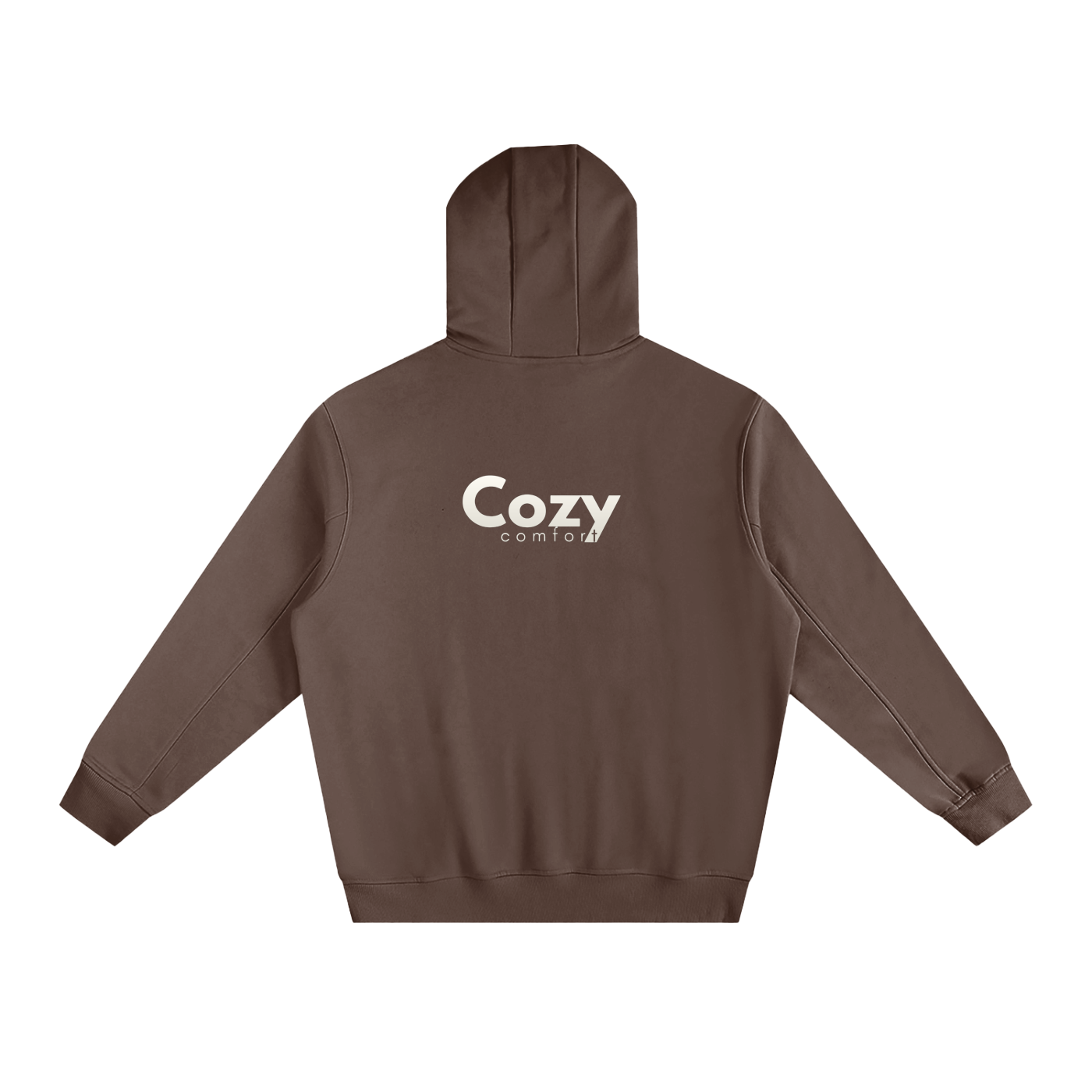 Fleeced High Neck Hoodie